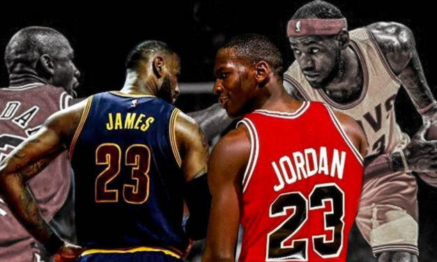 Michael Jordan vs Lebron James (The best G.O.A.T comparison)